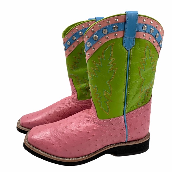 pink cowboy boots uk